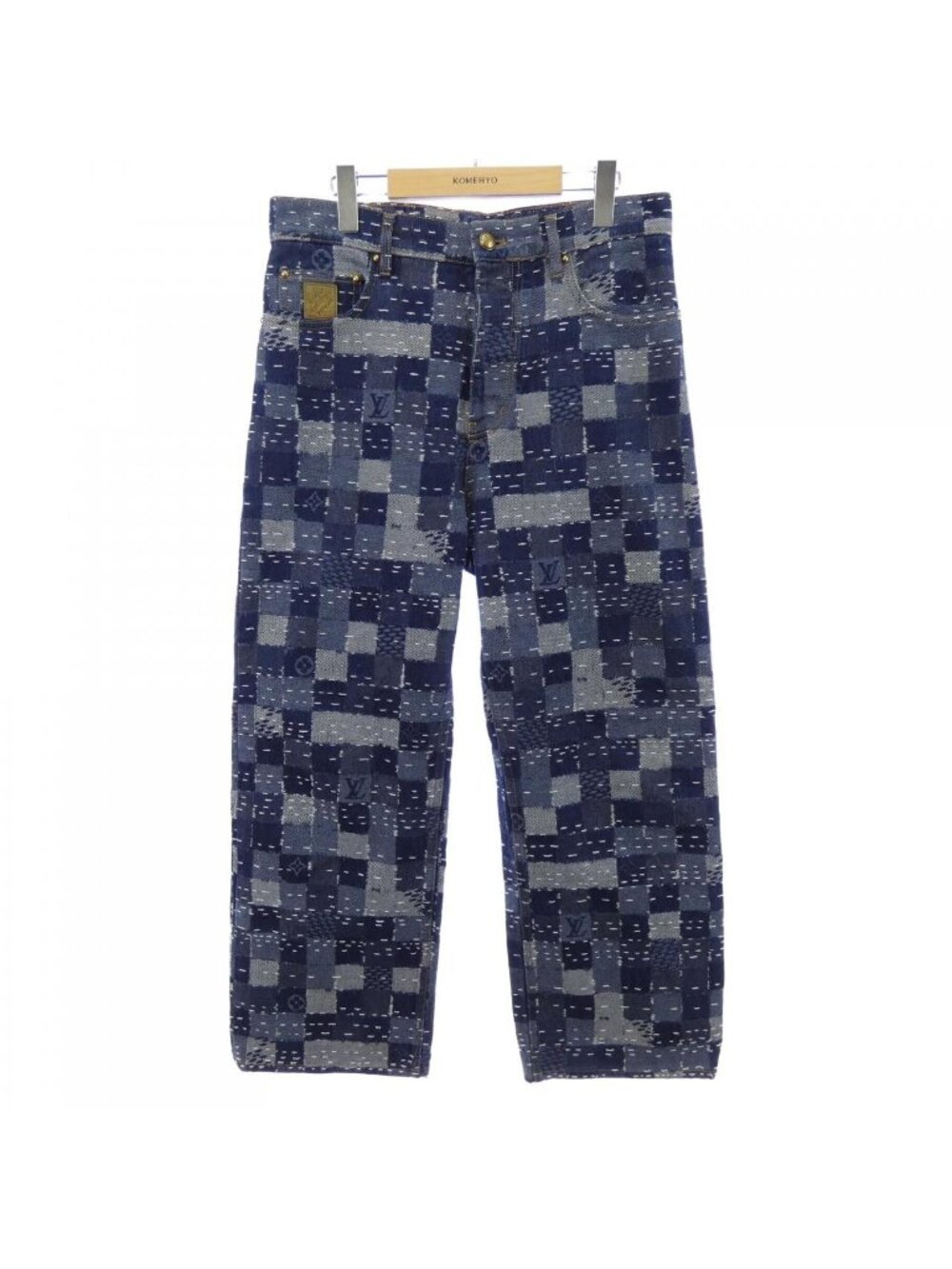 Louis Vuitton Damier Denim Skate Pants